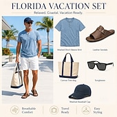 cheap Men's Slippers &amp; Flip-Flops-Men's Brown Fisherman Slide Sandals – Breathable Open-Toe Comfort Sandals, Lightweight Summer Footwear for Beach Vacations, Cruises, Travel and Everyday Leisure