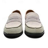 halpa Loafers-miesten kevyet pennyloaferit – pehmeät mokkanahkaiset rennot slip-on-pukukengät business casual -käyttöön, lomaillallisille, lomakeskuksiin ja tyylikkääseen arkikäyttöön