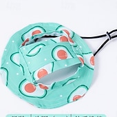 abordables Chapeau de soleil-Chapeau d'été pour chien, chapeau de soleil respirant à oreilles ouvertes pour animaux de compagnie, utilisable en toutes saisons, deux styles et trois tailles, spécialement conçu pour les chiens et