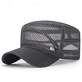 preiswerte Heizen und Kühlen-Baseballkappe mit flachem Schirm für Herren, verstellbarer, stylischer Sommerhut mit Sonnenschutz, Freizeitaccessoire für Outdoor-Sportarten wie Angeln und mehr, Accessoires für Erwachsene
