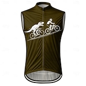 economico Giacche e gilet da uomo-Per uomo Gilet da ciclismo Maglia da Ciclismo Geometrico Senza Maniche Bicicletta Gilet / Panciotto Maglia Top con 3 tasche posteriori Asciugatura Rapida Tasca Posteriore Traspirante Gli sport Viola