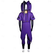 cheap Videogame Costume-Horror Circus Clown Jester Fancy Costume Cosplay  Video Game Costumes for Adults' Men's Halloween Carnival Performance Comic Con Anime Expo