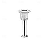 abordables Lampe anti-insectes-Piège à moustiques solaire d'extérieur en acier inoxydable, résistant aux insectes volants et étanche, idéal pour la terrasse, le jardin ou la cour.