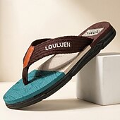cheap Men's Slippers &amp; Flip-Flops-Men's Blue Flip Flops – Lightweight Quick-Dry Beach Sandals, Comfortable Summer Footwear for Vacations, Poolside and Everyday Leisure