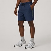 cheap Casual Shorts-Men's Casual Shorts Four-Way Stretch Fabric Dark Blue