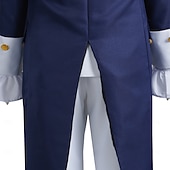 cheap Outfits-Set Retro Vintage 18th Century Coat Pants Vest Long Sleeves George Washington Alexander Hamilton Fancy Dress Men's Halloween Carnival Performance Adults' Coat Vest Shirt