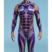 お買い得  男性用コスチューム-カーニバルコスチューム フルボディスーツ 柄全身タイツ コスプレ衣装 ボディスーツ プリント セクシーコスチューム ハロウィーン 男性用 女性用 男の子 コスチューム のために パーティー 性能 マスカレード 子供用 成人