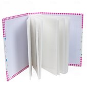cheap Home Supplies-6-Inch Photo Album with 200 Pockets, Colorful Plaid Cover Photo Book, Large Capacity Picture Storage Album for Family Memories, Kids Photos, Travel Pictures and Baby Photos, Cute Scrapbook Style Album