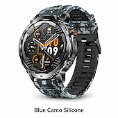 billige Smartklokker-AK102 Smartklokke 1.7 tommers Bluetooth-anrops-smartklokke Skritteller Samtalepåminnelse Fitnessporing Kompatibel med Android iOS Herre GPS Lang ventetid Håndfri bruk IP68 50mm urkasse