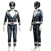 preiswerte Kostüme für Jungen-Mächtige Helden Tommy Oliver Cosplay Kostüm Overall Cosplay for Herren Damen Jungen Kinder Erwachsene Karneval Maskerade Veranstaltung / Fest Maskerade