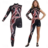 baratos Trajes Femininos-Terno de Pele Fatos de Corpo Taylor Fantasias Adulto Mulheres Carnaval Carnaval Espetáculo Concerto Vestir-se