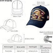 economico USA 250.-Cappello per il 250° anniversario degli Stati Uniti, berretto da baseball commemorativo 1776-2026, cappello patriottico americano 250 con aquila calva, campana della libertà e statua della libertà