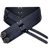 economico Accessori e altro-Retrò Vintage Medievale Rinascimento Cintura in Vita Guerriero Vichingo Ranger Costume Per uomo Vichingo Halloween Carnevale Fiera Rinascimentale LARP Adulti Cintura