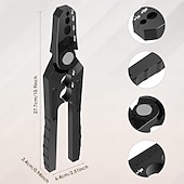 cheap Clamps-6-Hole Multi-Size Copper Pipe Repair &amp; Rounding Tool, Copper Tube Rounder 6 Hole Aluminum Alloy Pipe Rounding, Suitable for 1/4, 3/8, 1/2, 5/8, 3/4, and 7/8 inch Coppers Aluminum Pipes