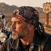billiga U.S. 250-årsjubileum-3 st. amerikanska 250-årsjubileumscykling pirathatt bikerhuvudbonad, amerikansk flagga bandana dödskallehatt, patriotisk huvudduk för män kvinnor, 1776-2026 ridning, fiske, löpning, utomhussporter,