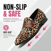 voordelige Premium leren loafers-Instappers met luipaardprint voor heren, nette schoenen, modieuze feestschoenen voor bruiloften, clubs en avondevenementen.