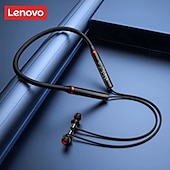 cheap TWS True Wireless Headphones-Lenovo Wireless Neckband Headphones, Bluetooth 5.0 Sport Earbuds with Mic, Noise Cancelling In-Ear Earphones, Sweatproof Magnetic Buds for Workout Gym Running, Thinkplus Audio, HiFi Stereo