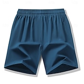 economico Pantaloncini casual-Per uomo Shorts sportivi Shorts Pantaloncini Estivi Pantaloncini casual Coulisse Tasca Elastico in vita Semplice Corto Quotidiano All'aperto Abbigliamento casual alla moda Sport Streetwear azzurro