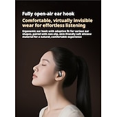 economico Cuffie TWS wireless-Cuffie wireless Lenovo LE505 a orecchio aperto, auricolari Bluetooth 6.0 a conduzione aerea, suono panoramico a 360° ACS. &amp;Dolby Atmos, microfono con cancellazione del rumore, auricolari sportivi
