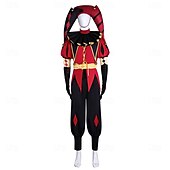 cheap Videogame Costume-Horror Circus Clown Jester Fancy Costume Cosplay  Video Game Costumes for Adults' Men's Halloween Carnival Performance Comic Con Anime Expo