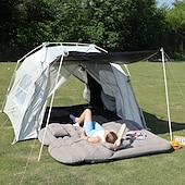 preiswerte Autoheizgeräte-Luftmatratze für SUVs und Minivans – aufblasbares Autobett für den Kofferraum – tragbare Reise-Schlafmatte, faltbares Autobett für Camping, Roadtrips, inklusive Kissen und elektrischer Pumpe,