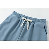 economico Pantaloncini casual-Per uomo Pantaloncini Waffle Pantaloncini Estivi Shorts da Spiaggia Pantaloncini casual Coulisse Elastico in vita Puro Tinta unica Tinta unita Comodità Lunghezza al ginocchio Casuale Quotidiano
