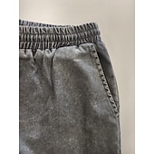 halpa Farkut-Naisten Farkut Denimi Caprihousut Burmuda-shortsit Muoti Vasikka-Length Korka vyötärö Tavallinen Perinteinen Mukavuus Elastinen Kausaliteetti Päivittäin Loma Musta Harmaa Kesä Kevät