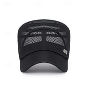 preiswerte Heizen und Kühlen-Baseballkappe mit flachem Schirm für Herren, verstellbarer, stylischer Sommerhut mit Sonnenschutz, Freizeitaccessoire für Outdoor-Sportarten wie Angeln und mehr, Accessoires für Erwachsene