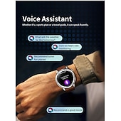 abordables Montres connectées-Montre connectée pour homme (répondre/passer des appels), bracelet d'activité avec écran tactile HD rond de 1,39 pouce, moniteur de fréquence cardiaque et de sommeil SpO2, étanche IP68, montre
