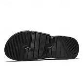 cheap Men's Slippers &amp; Flip-Flops-Men's Green Sport Flip Flops – Non-Slip Quick-Dry Beach Sandals, Lightweight Vacation Footwear for Cruises, Travel and Outdoor Leisure