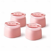 cheap Ice Cube Tray-4 Pcs Silicone Ice Cube Trays with Lids and Popsicle Sticks, Large Ice Cube Mold, Easy Release Stackable Ice Maker for Whiskey, Bourbon, Cocktails, Iced Coffee, Juice, Smoothies, Homemade Popsicles