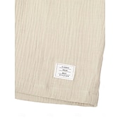 abordables Día festivo-Hombre Pantalón corto Pantalones cortos de verano Pantalones cortos de playa Pantalones cortos casuales Correa Cintura elástica Color sólido Con Texturas Comodidad Transpirable Longitud de la rodilla