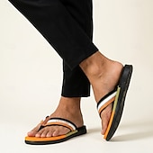 cheap Men's Slippers &amp; Flip-Flops-Men's Sport Flip Flops – Lightweight Quick-Dry Beach Sandals, Comfortable Summer Footwear for Vacations, Poolside, Travel and Everyday Leisure
