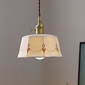 cheap Chandeliers-17 cm Pendant Lantern Design Chandelier Ceramic Vintage 110-120V 220-240V