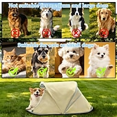 cheap Storage &amp; Organization-Collapsible Pet Tent (suitable For Cats And Dogs), Breathable Mosquito-proof Mesh Design, Indoor And Outdoor Dual-use Pet Bed, Suitable For Home, Camping, Grassland, Beach