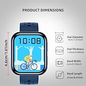 voordelige Smartwatches-Smartwatch voor mannen en vrouwen, 1,81 inch HD touchscreen fitness tracker met hartslag- en slaapmonitor, Bluetooth-belfunctie, ademende geperforeerde sportband, IP68 waterdicht.