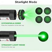 cheap Flashlights-USB Rechargeable Laser Pointer Light for Outdoor Hunting Hiking Camping Long Range Laser Beam Green Laser Pointer