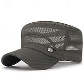 preiswerte Heizen und Kühlen-Baseballkappe mit flachem Schirm für Herren, verstellbarer, stylischer Sommerhut mit Sonnenschutz, Freizeitaccessoire für Outdoor-Sportarten wie Angeln und mehr, Accessoires für Erwachsene