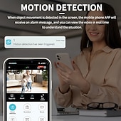 voordelige IP-netwerkcamera's voor binnen-1080p mini beveiligingscamera wifi draadloze binnencamera voor thuis, huisdieren en baby's met app voor weergave op afstand, nachtzicht, bewegingsdetectie, kleine nanny bewakingscamera, kleine