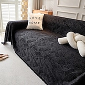 cheap Sofa Cover-Sofa Cover Blanket One Piece Couch Cover Anti Cat Scratch Herringbone Sofa Slipcover Full Coverage Furniture Protector Washable Sofa Throw for Living Room