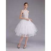 abordables jupon-Jupe à cerceaux Tutu Sous jupe Années 1950 Rétro Vintage Princesse Adulte Femmes Bal de promo Tenue de soirée Cocktail Se déguiser