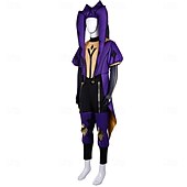 cheap Videogame Costume-Horror Circus Clown Jester Fancy Costume Cosplay  Video Game Costumes for Adults' Men's Halloween Carnival Performance Comic Con Anime Expo