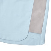 economico Vacanza-Per uomo Shorts di Lino Pantaloncini Estivi Shorts da Spiaggia Coulisse Tasca Striscia laterale Blocco di colori Tinta unita Comodità Traspirante Lunghezza al ginocchio Casuale Quotidiano Spiaggia