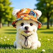 abordables Chapeau de soleil-Chapeau d'été pour chien, chapeau de soleil respirant à oreilles ouvertes pour animaux de compagnie, utilisable en toutes saisons, deux styles et trois tailles, spécialement conçu pour les chiens et