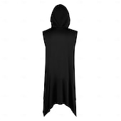 abordables Ropa de calle-Retro Antiguo Medieval Renacimiento Sudadera Chaleco Sin Mangas Arquero Ranger Disfraz Hombre Fantasía Víspera de Todos los Santos Carnaval Feria del Renacimiento LARP Adulto Chalecos