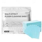 cheap Household Appliances-100 Pieces Multi-Effect Floor Cleaning Sheets, Dissolvable Concentrated Mopping Slices for Deep Cleaning, Quick Drying &amp; Streak-Free Floor Cleaner for Hardwood, Tile, Marble, Laminate