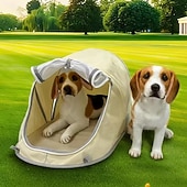 cheap Storage &amp; Organization-Collapsible Pet Tent (suitable For Cats And Dogs), Breathable Mosquito-proof Mesh Design, Indoor And Outdoor Dual-use Pet Bed, Suitable For Home, Camping, Grassland, Beach