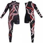 baratos Trajes Femininos-Terno de Pele Fatos de Corpo Taylor Fantasias Adulto Mulheres Carnaval Carnaval Espetáculo Concerto Vestir-se