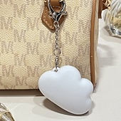 cheap Mood Lighting-LED Purse Light Heart Shape Keychain, Portable Automatic Sensor &amp; Touch Control Handbag Light for Women Girls, Backpack Light Charm Decoration, Find Items in Dark Bag Easily, Small Heart Gift Idea