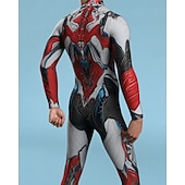 お買い得  男性用コスチューム-カーニバルコスチューム フルボディスーツ 柄全身タイツ コスプレ衣装 ボディスーツ プリント セクシーコスチューム ハロウィーン 男性用 女性用 男の子 コスチューム のために パーティー 性能 マスカレード 子供用 成人